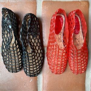 Set of 2 Row- esque Jelly Slides - size 6.5